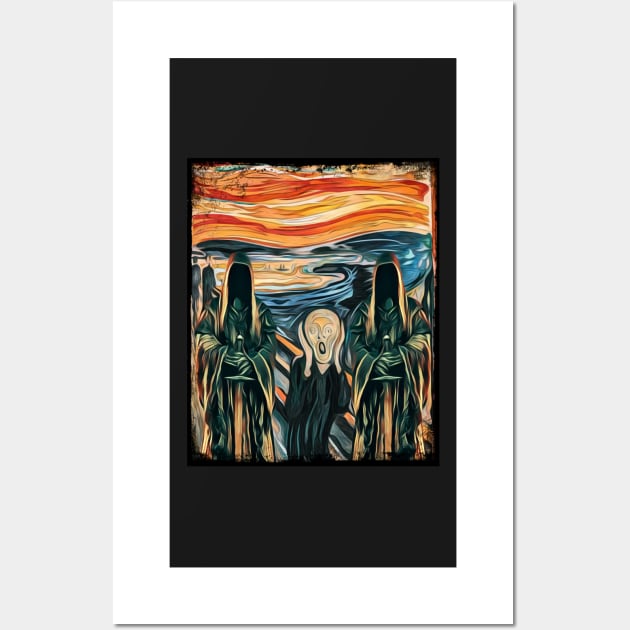 The Scream - Riders - Fantasy Wall Art by Fenay-Designs